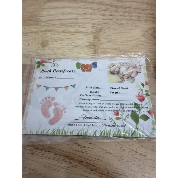 Otard Dolls 12 Inch Reborn Baby Dolls Silicone Full Body Realistic Baby Girl #60 - Picture 5 of 10